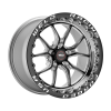 Weld RT-S S85 17x11 / 5x115 BP / 6.2 BS Black Wheel (Med Pad) - Single Beadlock 3.18 ID