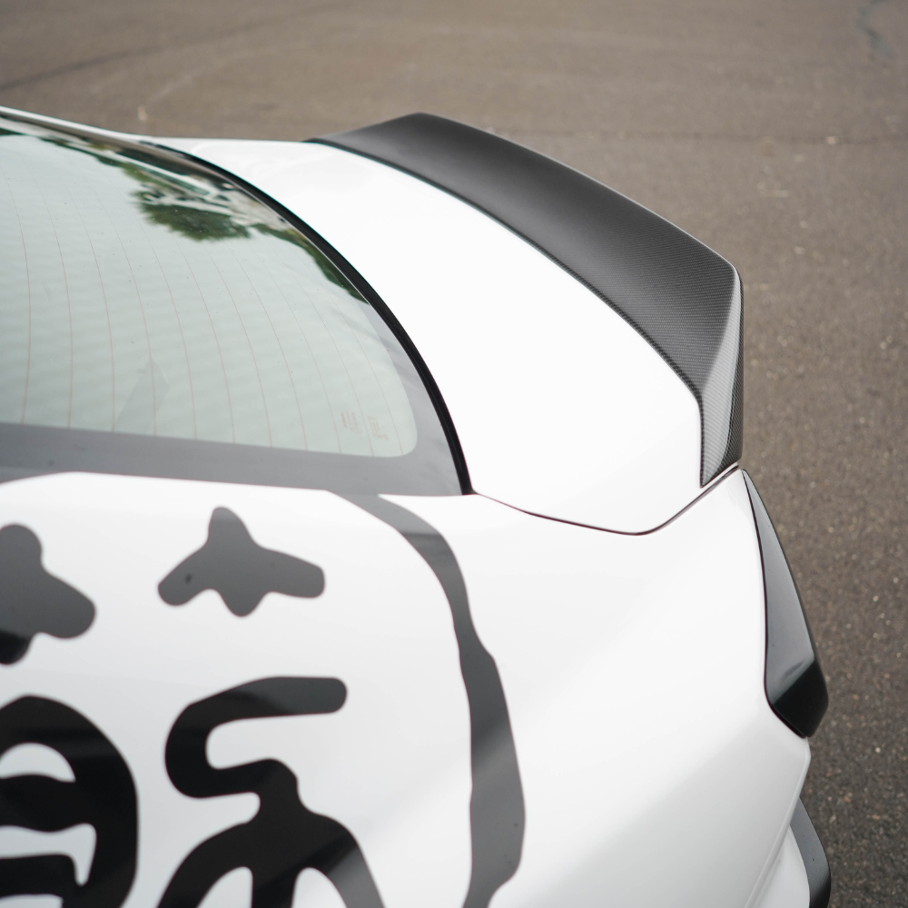 JDMuscle 22-25 WRX Tanso Carbon Fiber Duck Bill V2