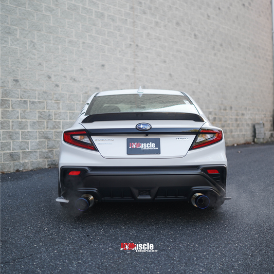 JDMuscle 22-25 WRX Tanso Carbon Fiber Duck Bill V1