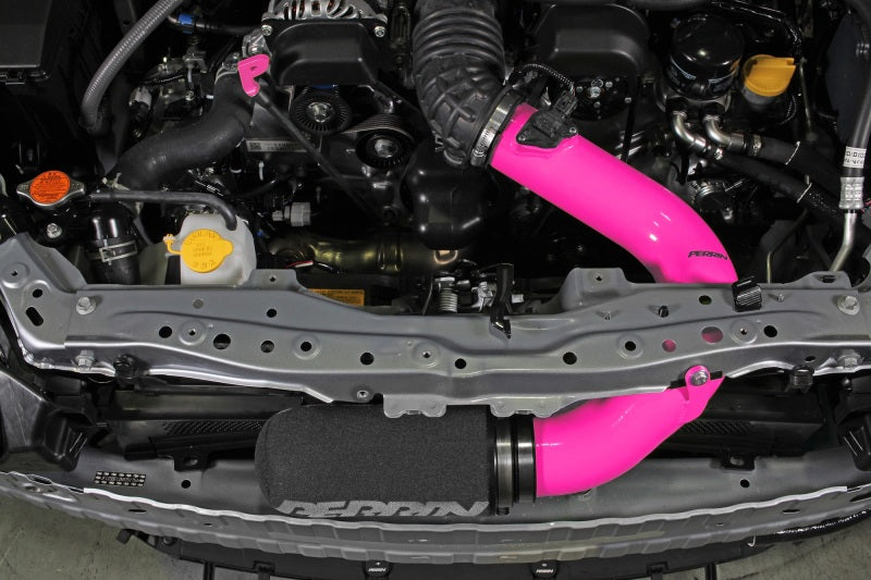 Perrin 2022 BRZ/GR86 Cold Air Intake - Hyper Pink | PSP-INT-335HP