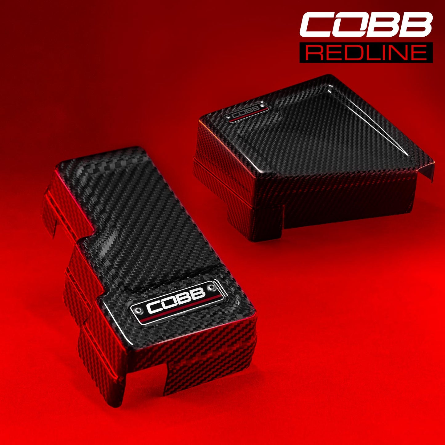 Cobb 22-26 Subaru WRX Redline Carbon Fiber Fuse Covers (Driver&Passenger)