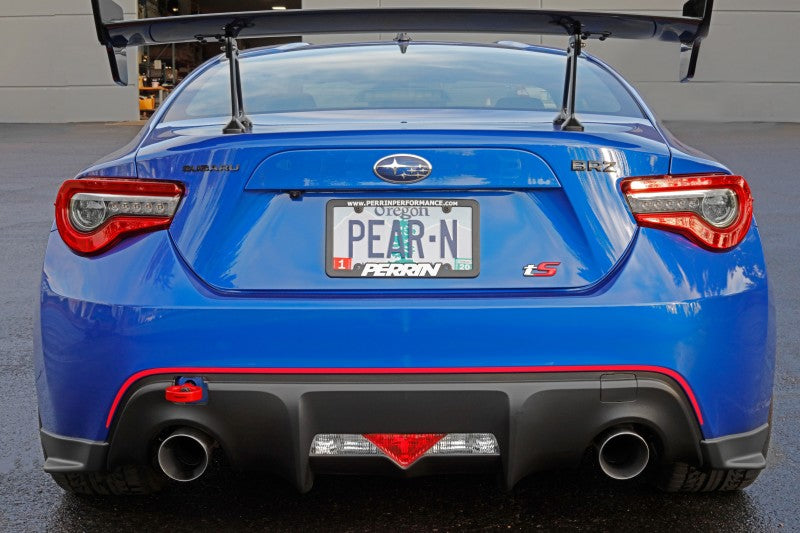 Perrin 13-22 BRZ / 13-16 FRS / 17-21 GT86 / 2022 GR86 Rear Tow Hook Red | PSP-BDY-255RD