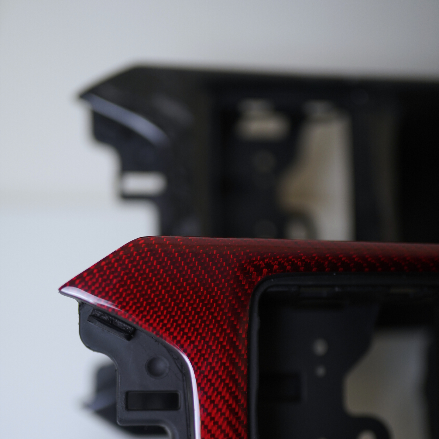 JDMuscle 22-25 WRX Tanso Carbon Fiber Cup Holder Replacement | 2x2/honeycomb/forged