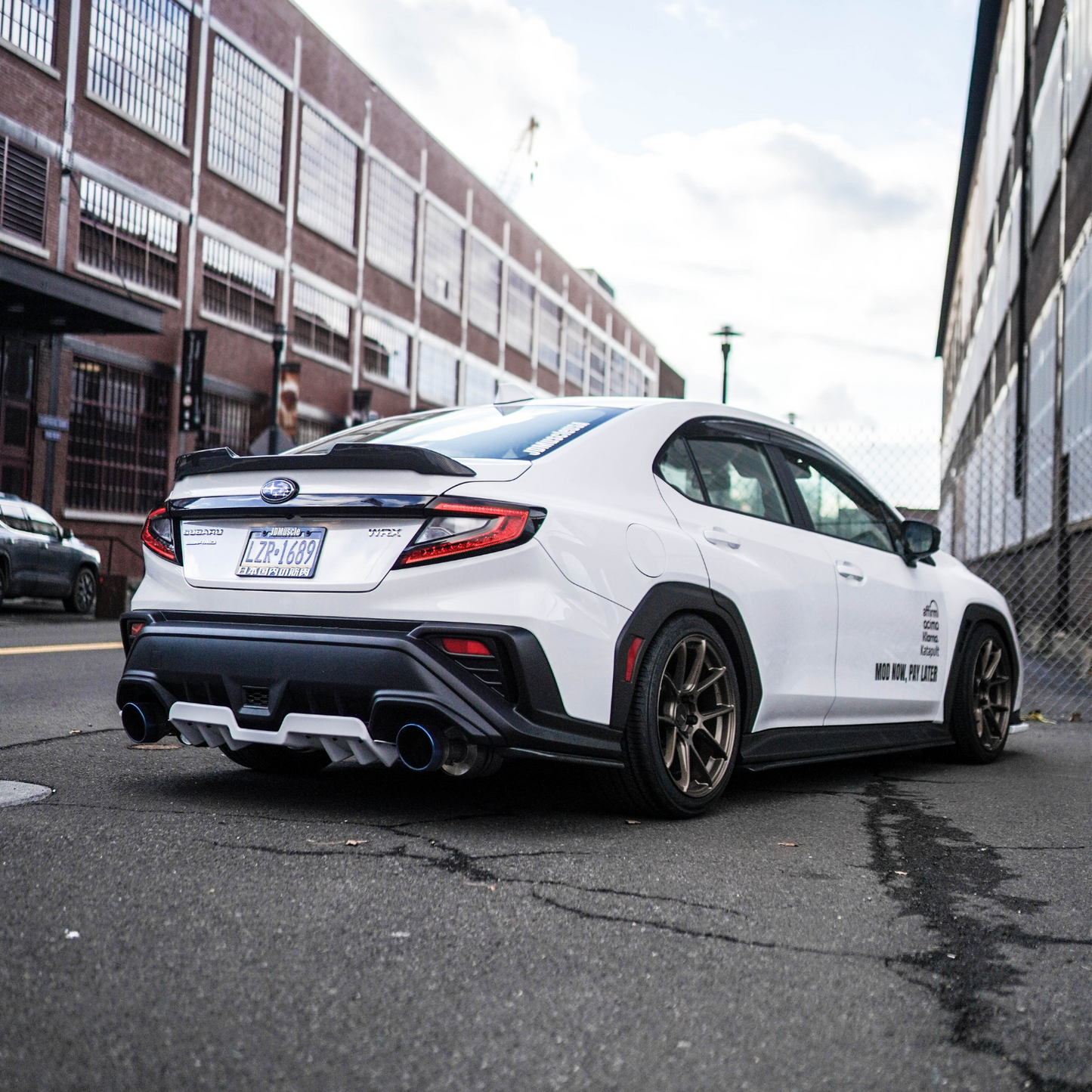 JDMuscle 22-25 WRX Carbon Fiber Duck Bill OEM/STI Style