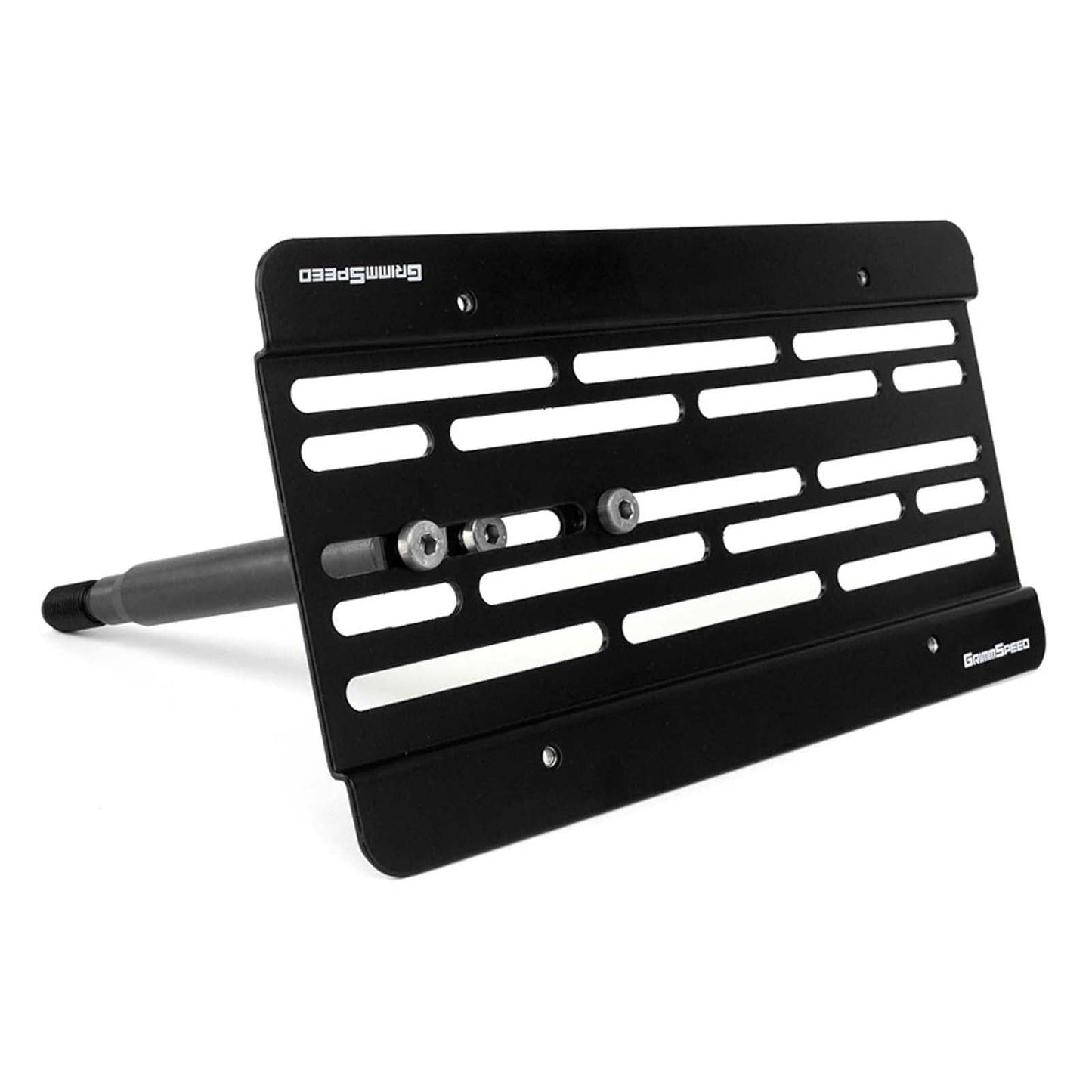 GrimmSpeed License Plate Relocation Kit - 2008-14 Subaru WRX/STI