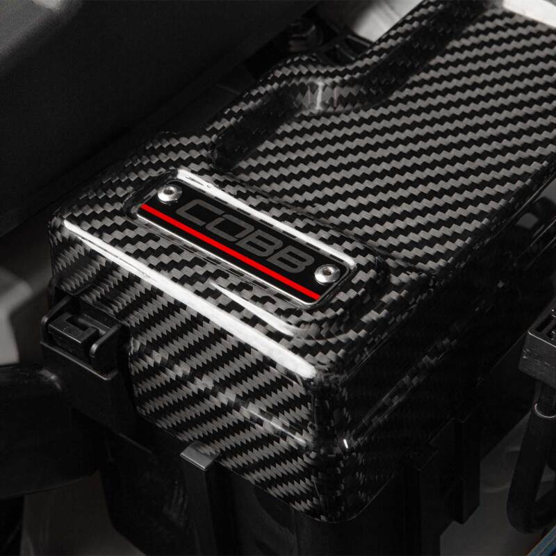 Cobb 22-26 Subaru WRX Redline Carbon Fiber Fuse Cover (Passenger Side)