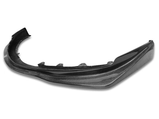 JDMuscle Tanso Carbon Fiber VS Style Front Lip for 2005-2007 Mitsubishi Evolution 9 | JDM-EVO8-FL-VS