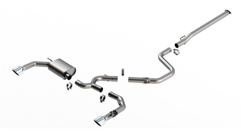 Borla 22-23 Hyundai Elantra N ATAK Catback Exhaust Bright Chrome