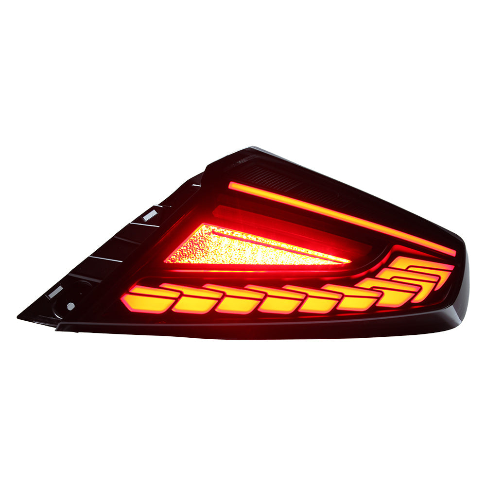 OLM Phantom-Spec LED Taillights (Smoke Lens Red Optic) - 2022+ WRX