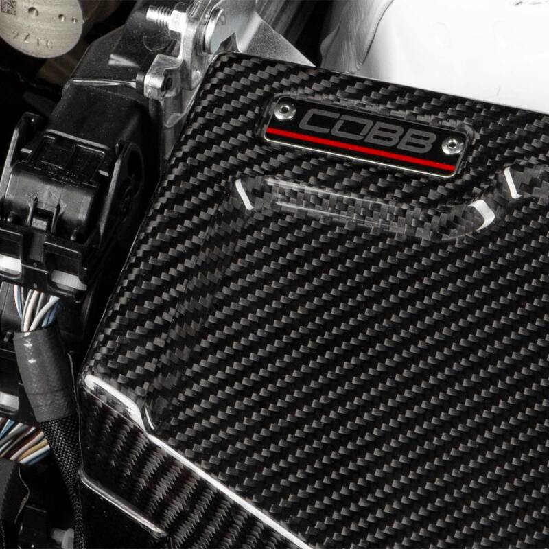 Cobb 22-26 Subaru WRX Redline Gloss Carbon Fiber Fuse Cover (Driver Side)