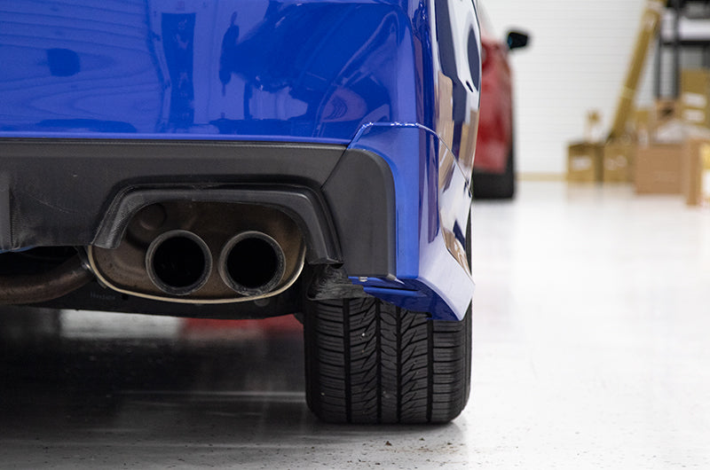 OLM Paint Matched JDM Style Rear Splash Guards (Galaxy Blue Pearl) - 2015-2021 WRX / STI