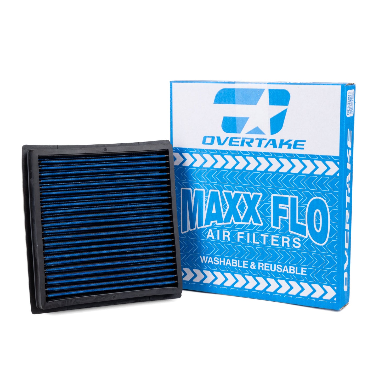 OVERTAKE Maxx Flo Intake Panel Filter - Subaru 2022-2026 WRX, 2018-2026 Crosstrek, 2017-2026 Impreza, 2019-2026 Ascent, 2019-2025 Forester, 2020-2025 Legacy, 2020-2026 Outback