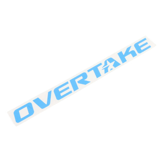 OVERTAKE 9 Inch Die Cut Sticker