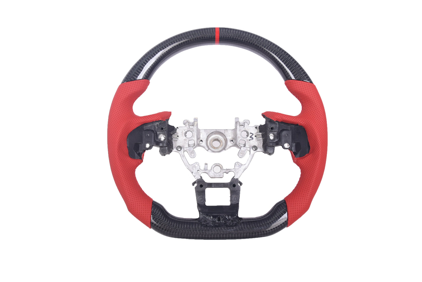 JDMuscle 22-25 WRX Carbon-Pro Series Steering Wheel compatible w/ MT & CVT