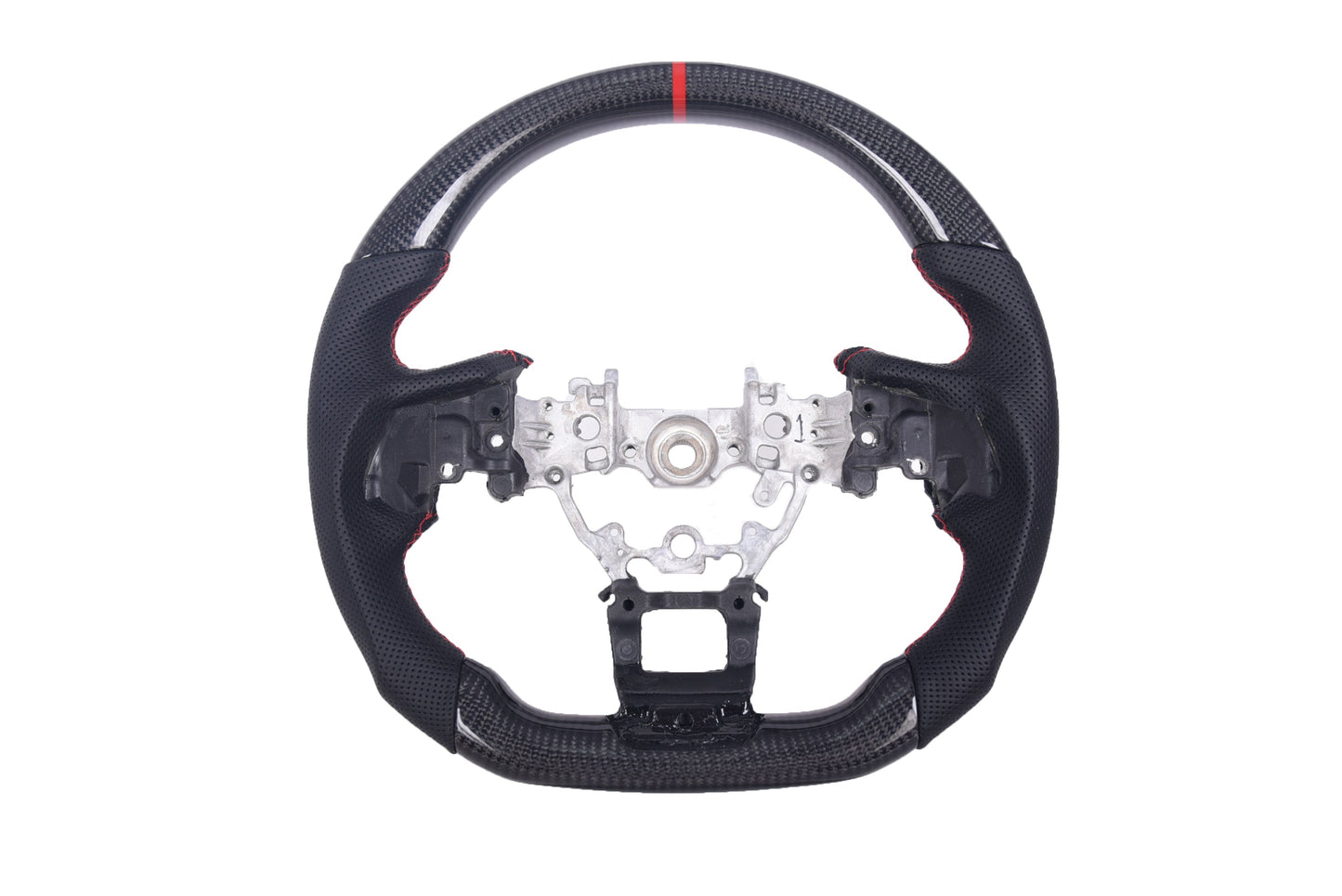 JDMuscle 22-25 WRX Carbon-Pro Series Steering Wheel compatible w/ MT & CVT