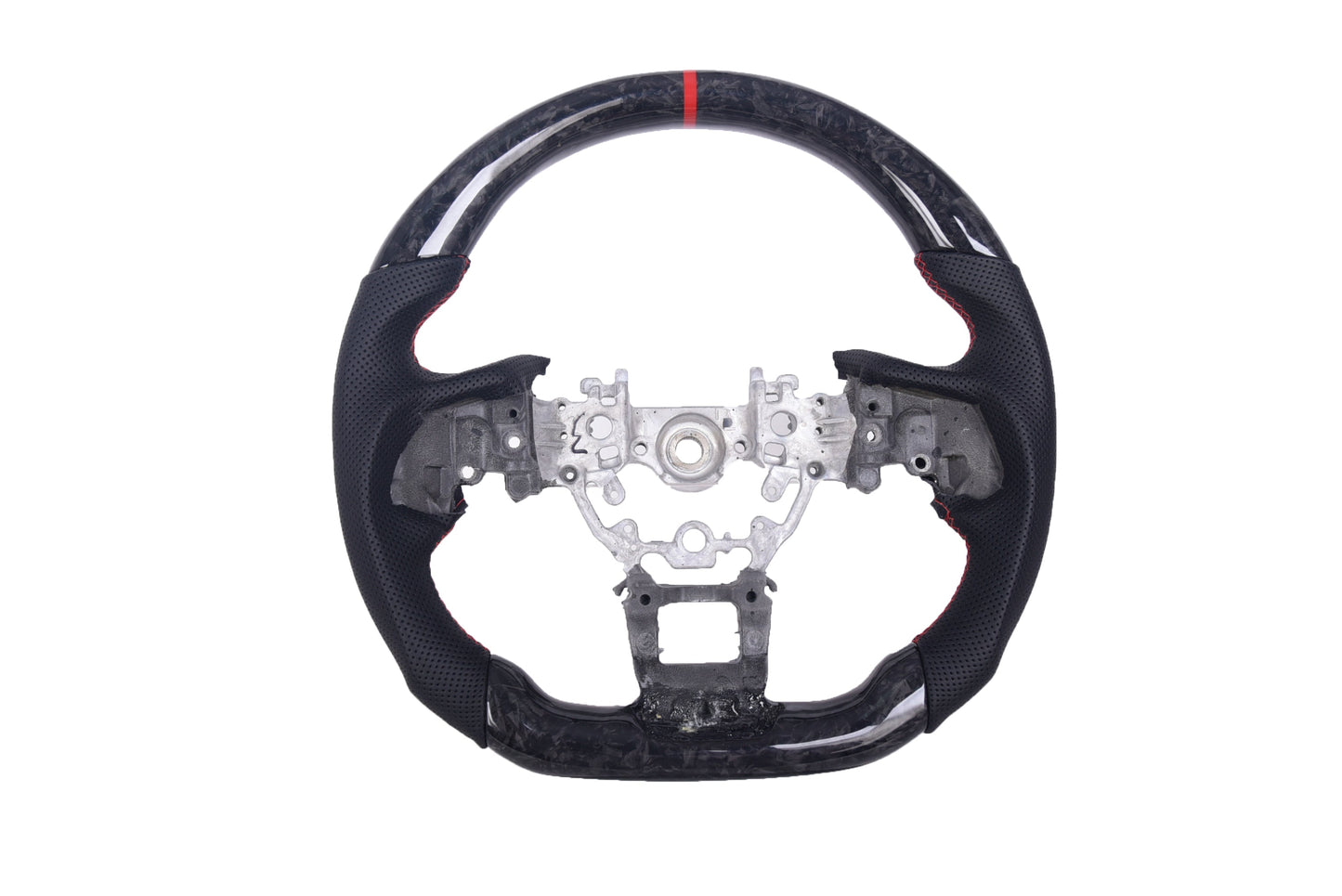 JDMuscle 22-25 WRX Carbon-Pro Series Steering Wheel compatible w/ MT & CVT