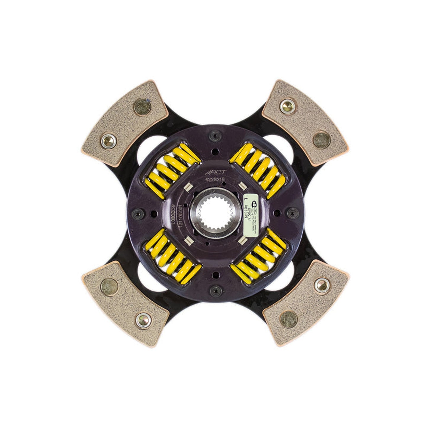 ACT 4 Pad Sprung Race Disc Subaru WRX 2002-2018 / Forester XT 2004-2008 / Legacy GT 2005-2012 | 4228218