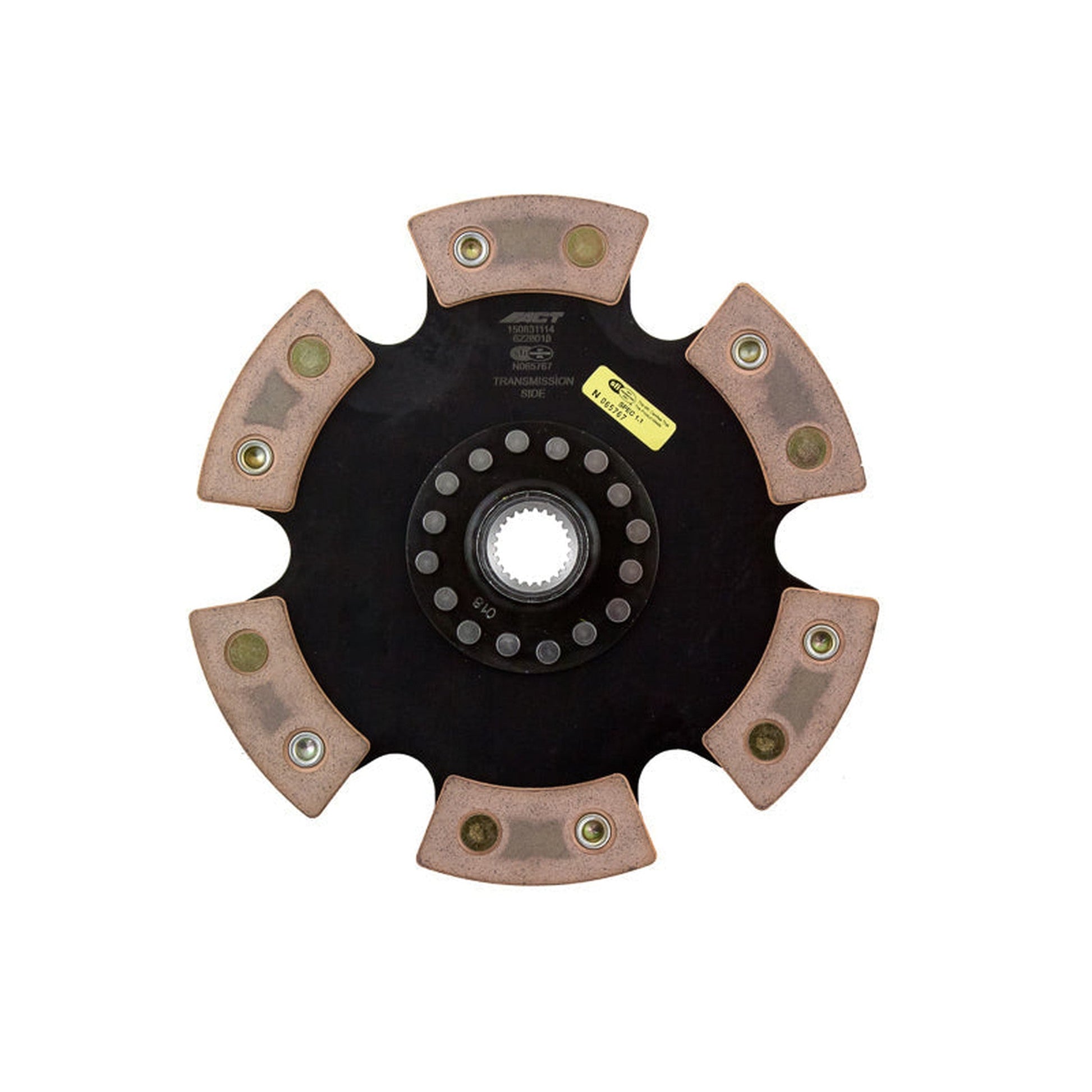 ACT 6 Pad Rigid Race Disc Subaru WRX 2002-2018 / Legacy GT 2005-2012 | 6228018