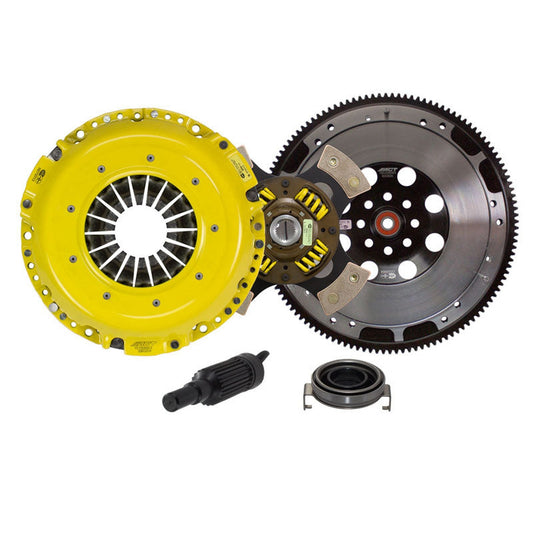 ACT Xtreme Race Sprung 4 Pad Clutch Kit with Flywheel Subaru WRX 2006-2025 | SB11-XTG4