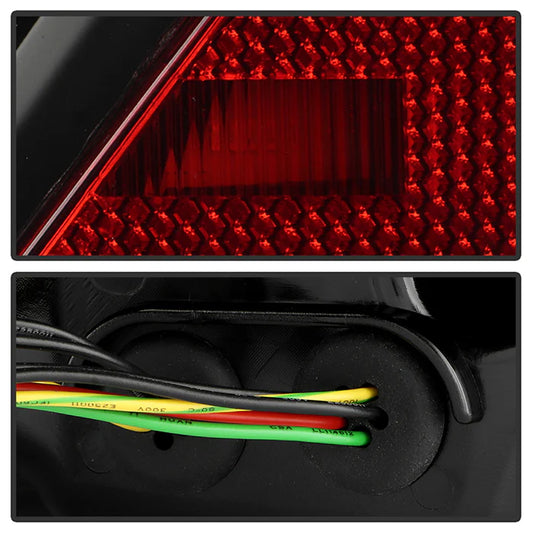 Toyota GR86 2022 - 2024 / Subaru BRZ 2022 - 2024 2DR Coupe Full LED Tail Lights - Sequential LED Turn Signal Light - Black