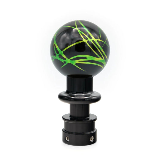 Billetworkz Automatic Shifter - Black w/ Toxic Splash - Fits Subaru CVT: WRX (15–21), Crosstrek (13–23), Forester (14–18), Impreza (12–23), Legacy/Outback (10–14)