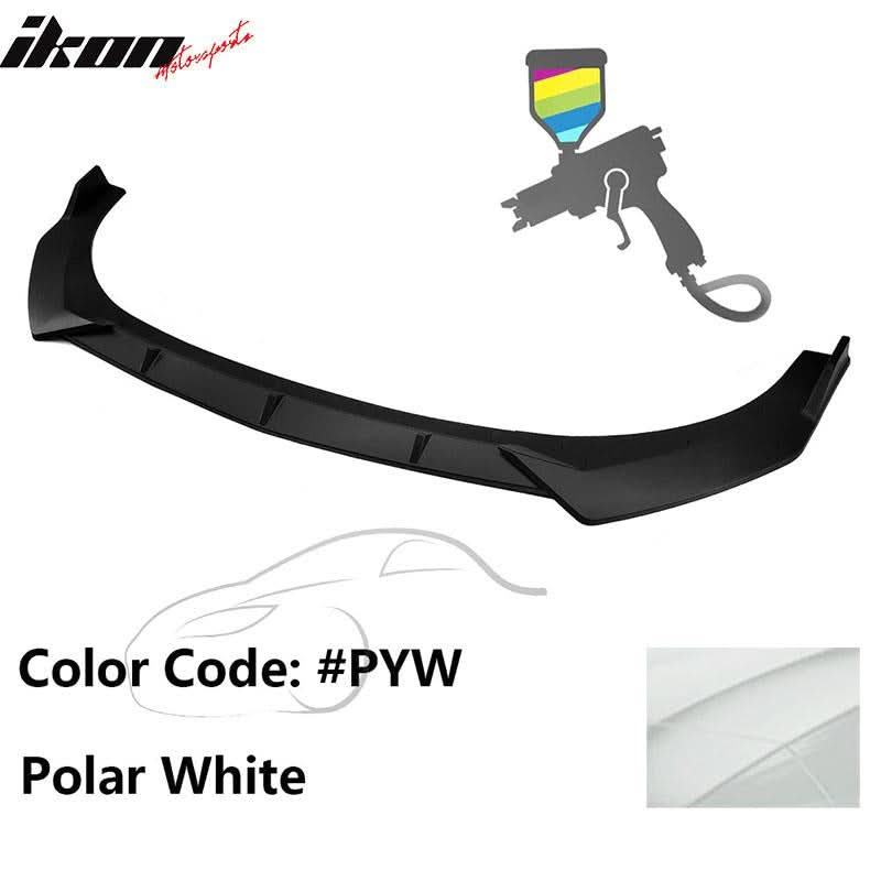 2021-2023 Hyundai Elantra 4DR Sedan Front Bumper Lip Spoiler PP 3PC