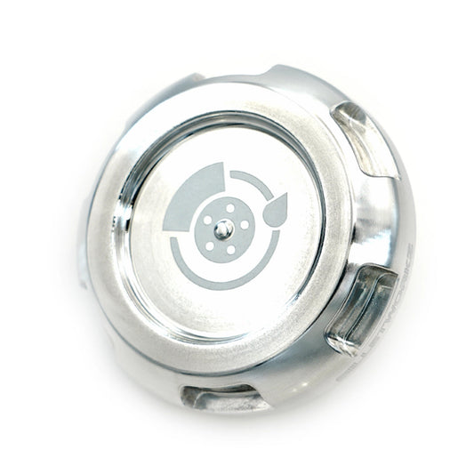Billetworkz Brake Fluid Cap Engraved Zero Series Silver Subaru WRX 02-25 / STI 04-21 | BW-EBCZ-SUB-BRK-SIL-E