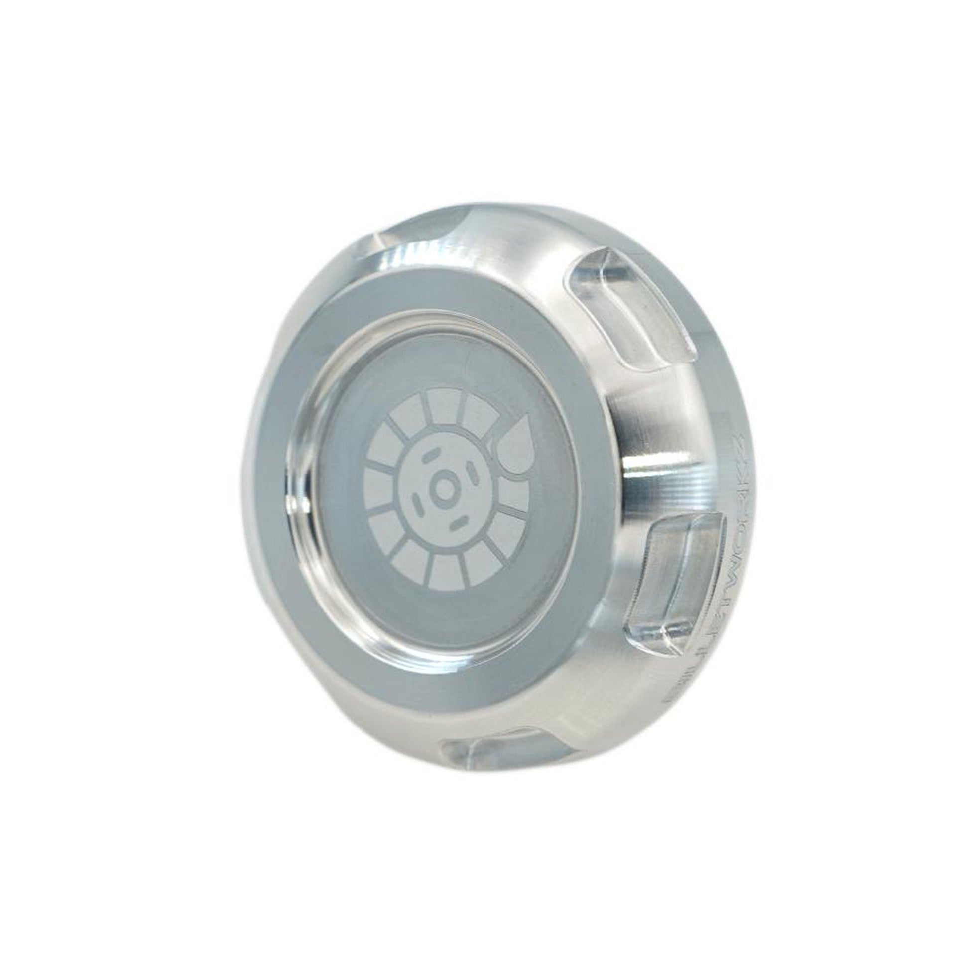 Billetworkz Clutch Fluid Cap Engraved Zero Series Silver Subaru WRX 2002-2014 / STI 2004-2014 | BW-EBCZ-SUB-CLU-SIL-E