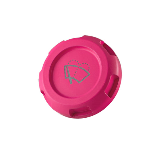 Billetworkz Wiper Fluid Cap Engraved Zero Series Hyper Pink Subaru WRX 02-25 / STI 04-21 | BW-EBCZ-SUB-WIP-HYPK-E