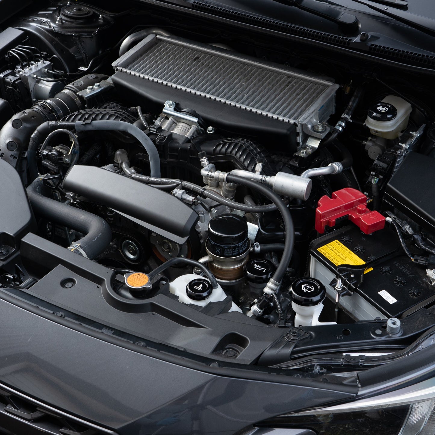 Billetworkz Engine Bay Caps - Subaru Forester 2014+