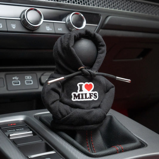 Shift Knob Hoodie - I <3 Milfs