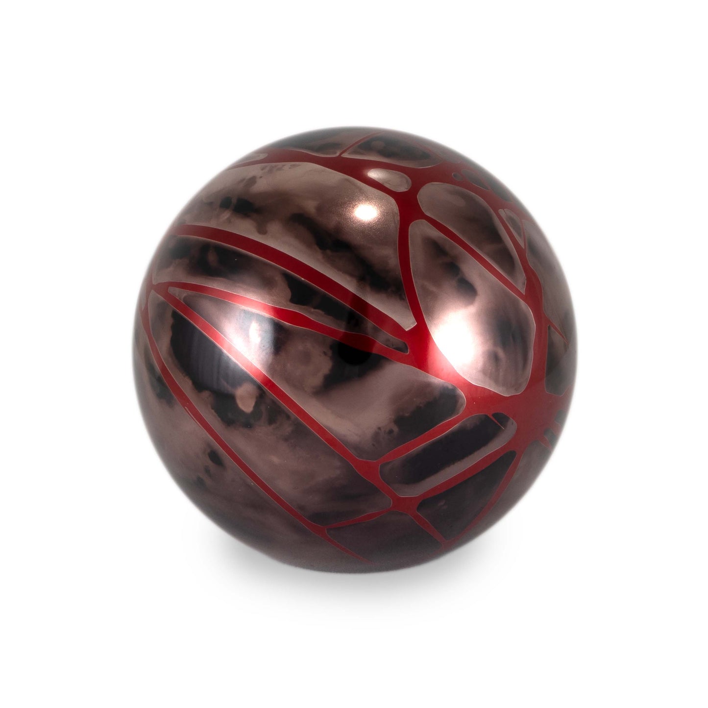 Billetworkz Automatic Shifter - Black Smoke w/ Red Splash - Fits Subaru CVT: Forester (2019-2024)