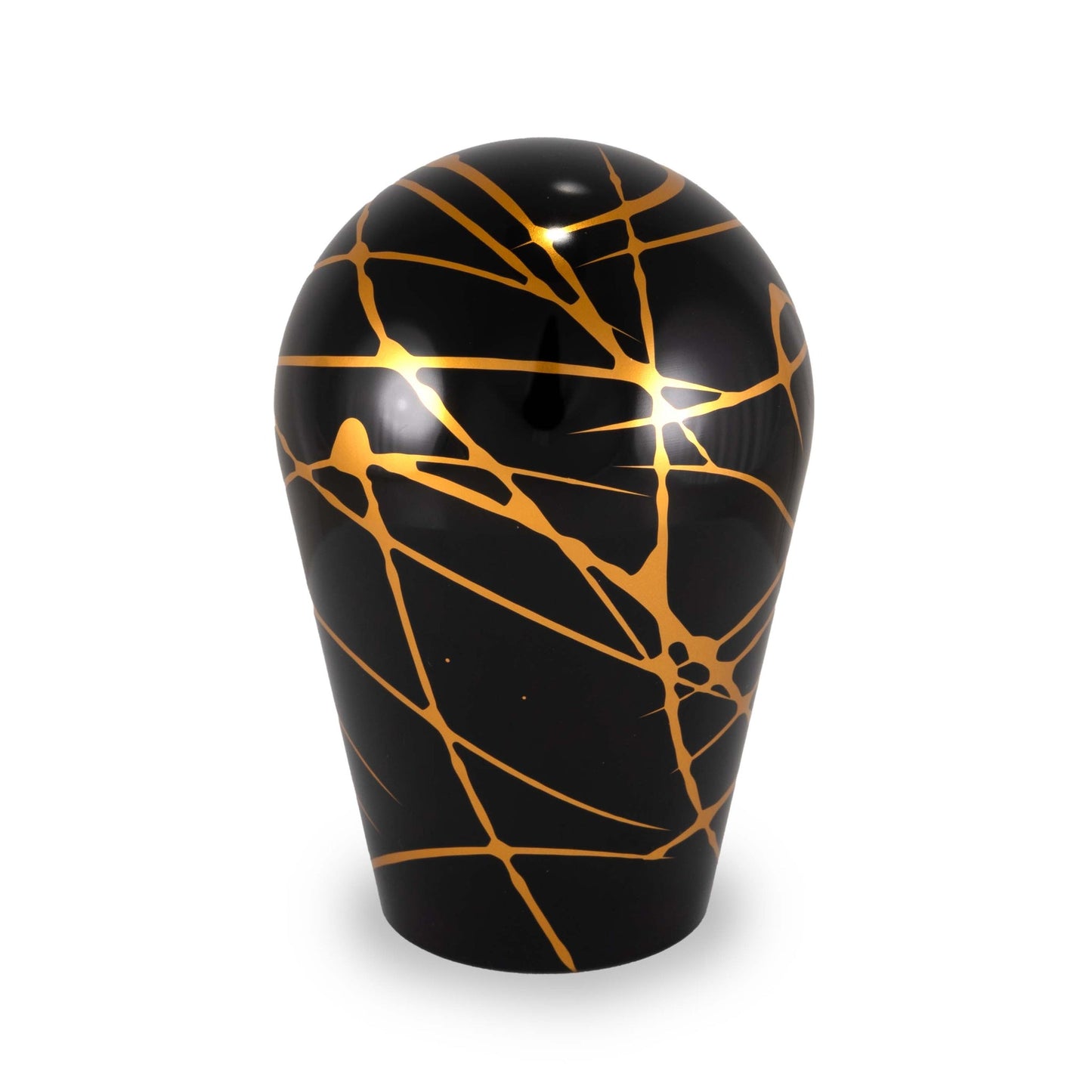 Billetworkz Automatic Shifter - Black w/ Gold Splash - Fits Subaru CVT: Forester (2019-2024)