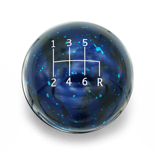 Billetworkz Cosmic Space Shift Knob - 6 Speed Standard Engraving for Subaru