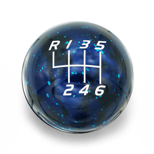 Billetworkz Cosmic Space Shift Knob - 6 Speed Velocity Engraving - BRZ / FR-S / 86 2013-2021