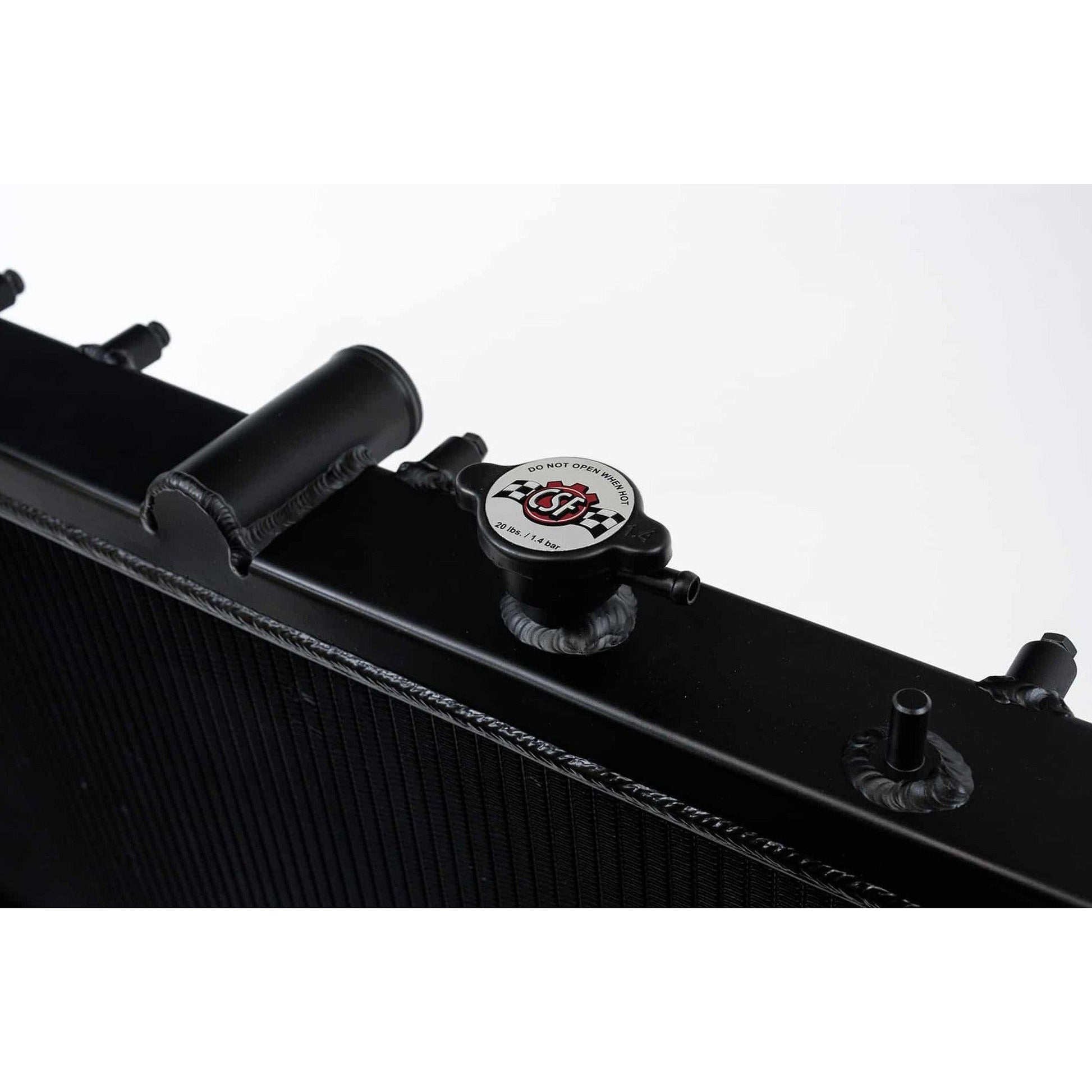 CSF High-Performance Aluminum Radiator Black Subaru WRX 02-07 / STI 04-07 (MT) | 3076B
