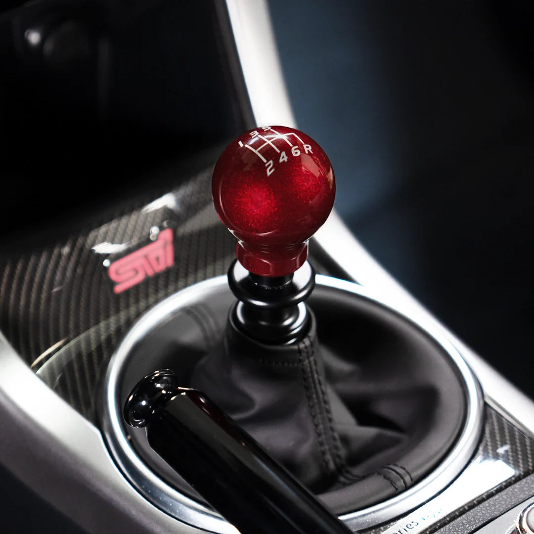 Billetworkz Weighted Shift Knob - 6 Speed Velocity Engraving - Subaru WRX 2015-2025