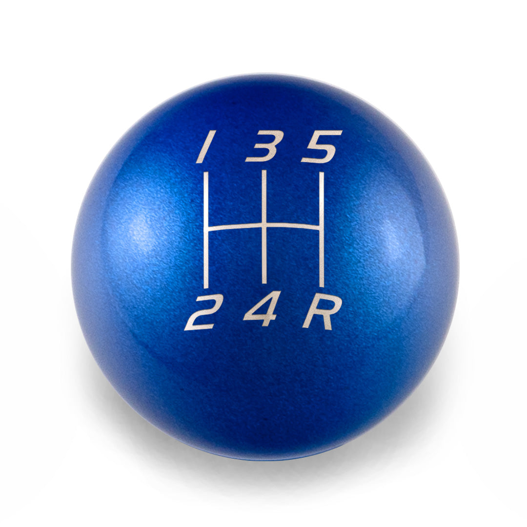 Billetworkz Weighted Shift Knob - 5-Speed Velocity Engraving for Subaru