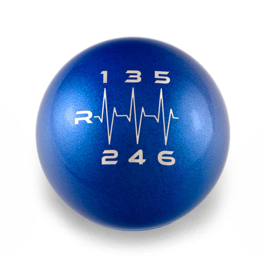 Billetworkz Weighted Shift Knob - 6 Speed Heartbeat Engraving - BRZ / GR86 2022+