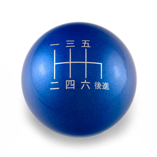 Billetworkz Weighted Shift Knob - 6 Speed Japanese Engraving - Subaru STI