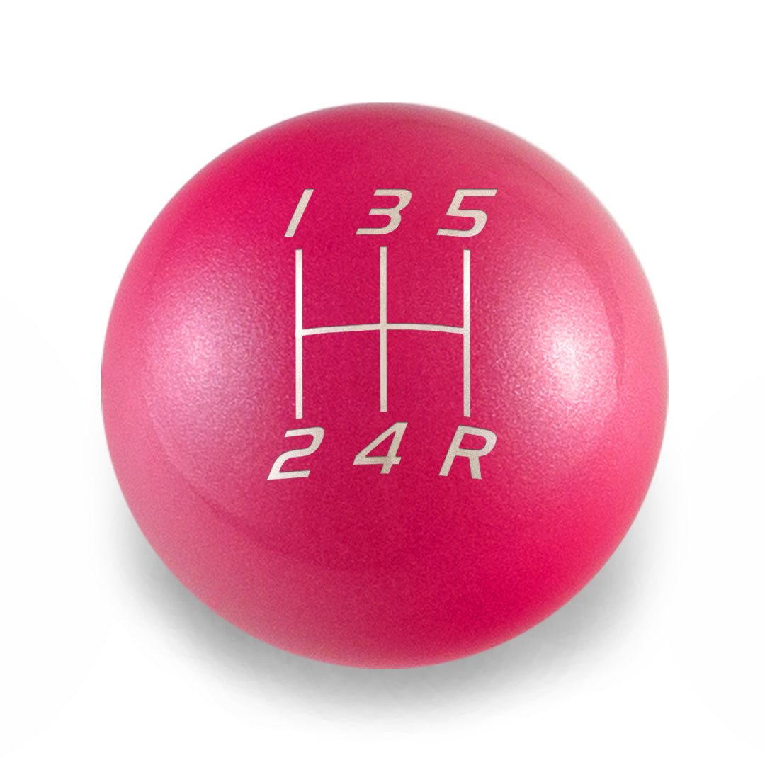 Billetworkz Weighted Shift Knob - 5-Speed Velocity Engraving for Subaru