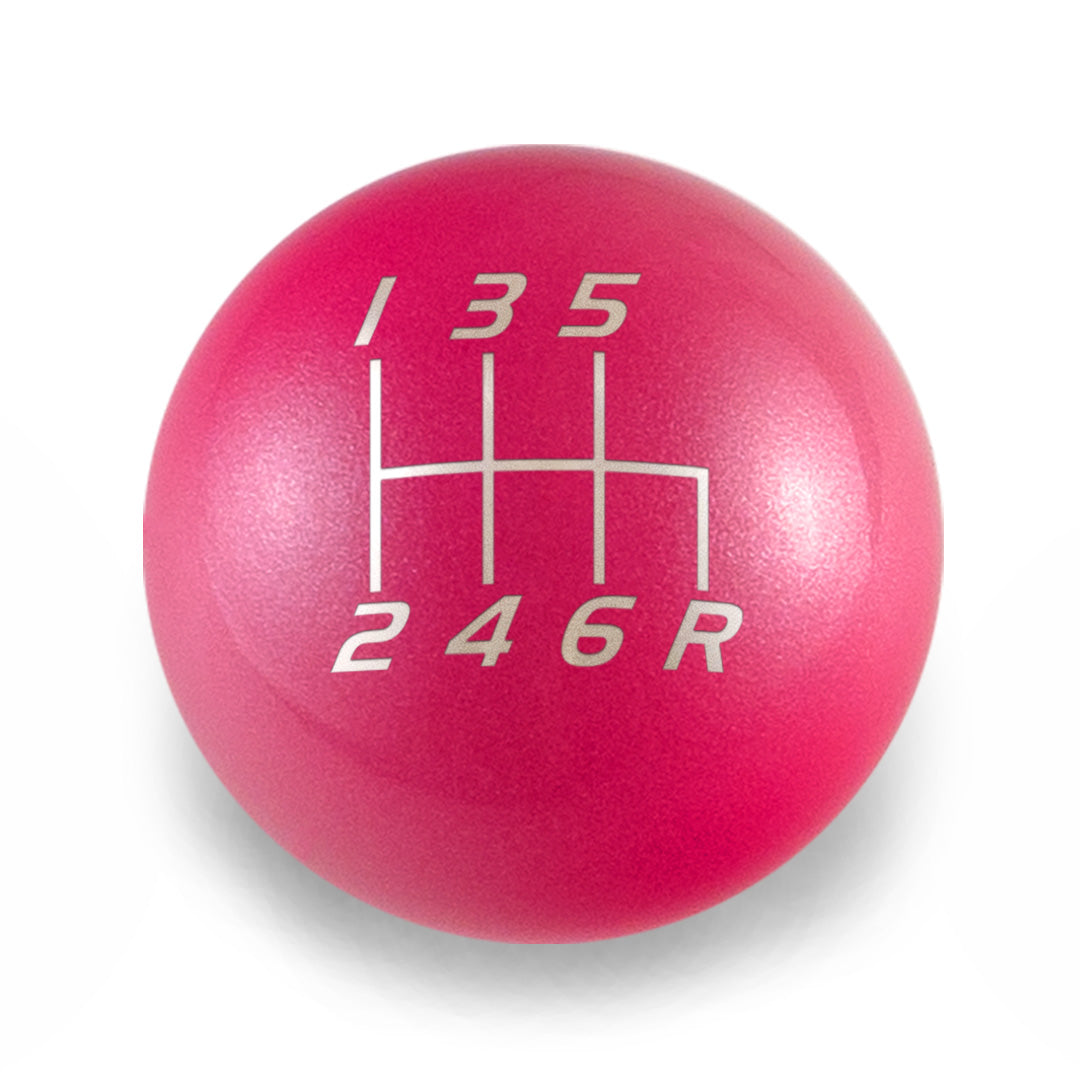 Billetworkz Weighted Shift Knob - 6 Speed Velocity Engraving - Subaru WRX 2015-2025