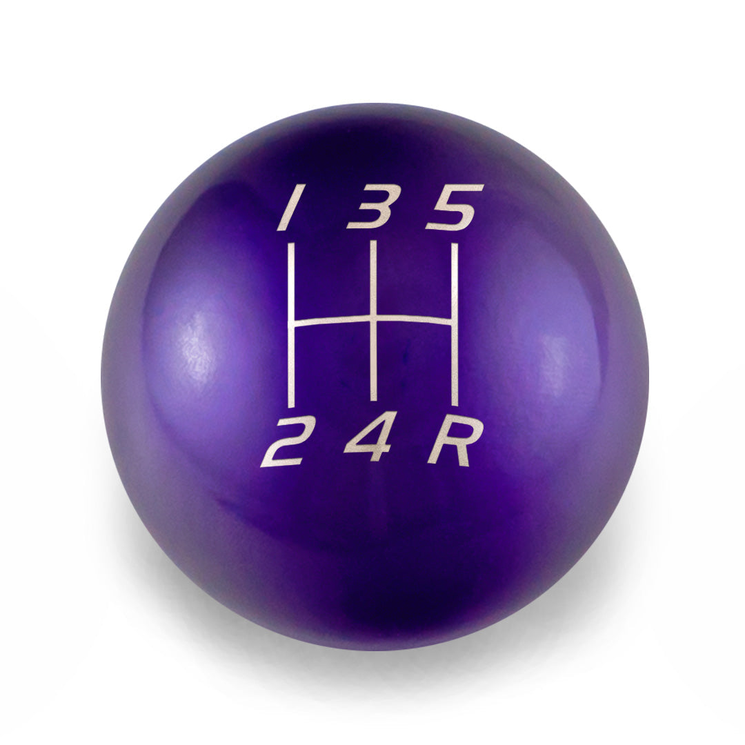 Billetworkz Weighted Shift Knob - 5-Speed Velocity Engraving for Subaru