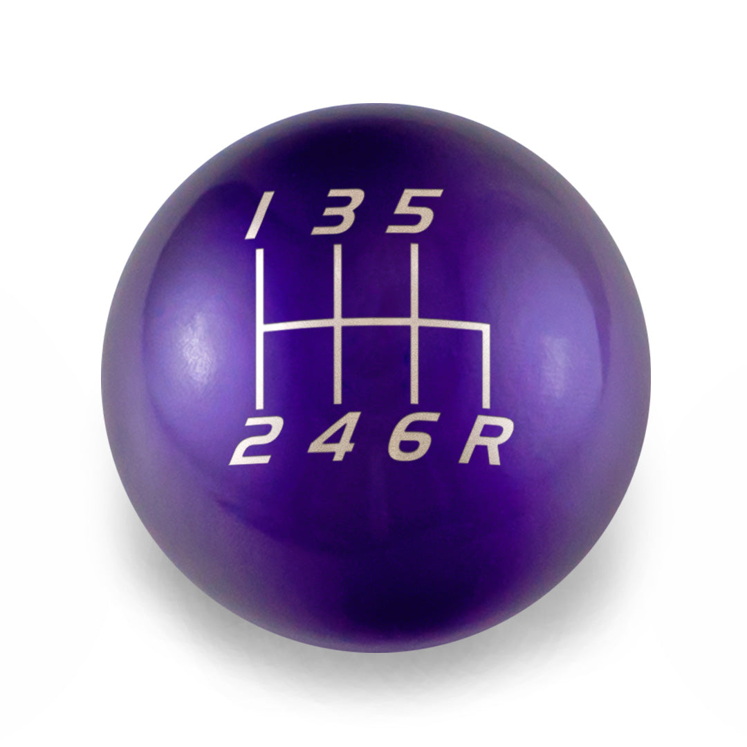 Billetworkz Weighted Shift Knob - 6 Speed Velocity Engraving - Subaru WRX 2015-2025