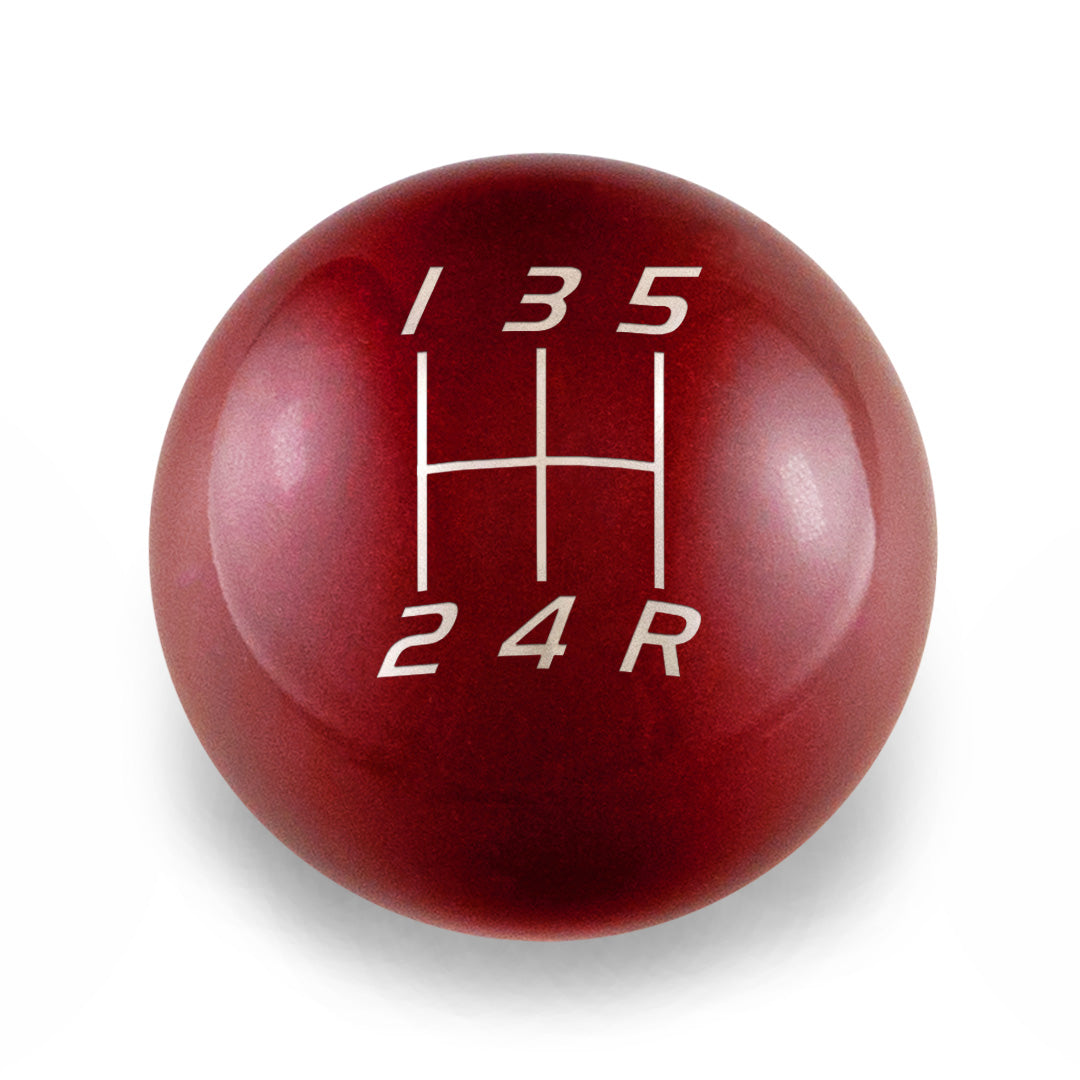 Billetworkz Weighted Shift Knob - 5-Speed Velocity Engraving for Subaru