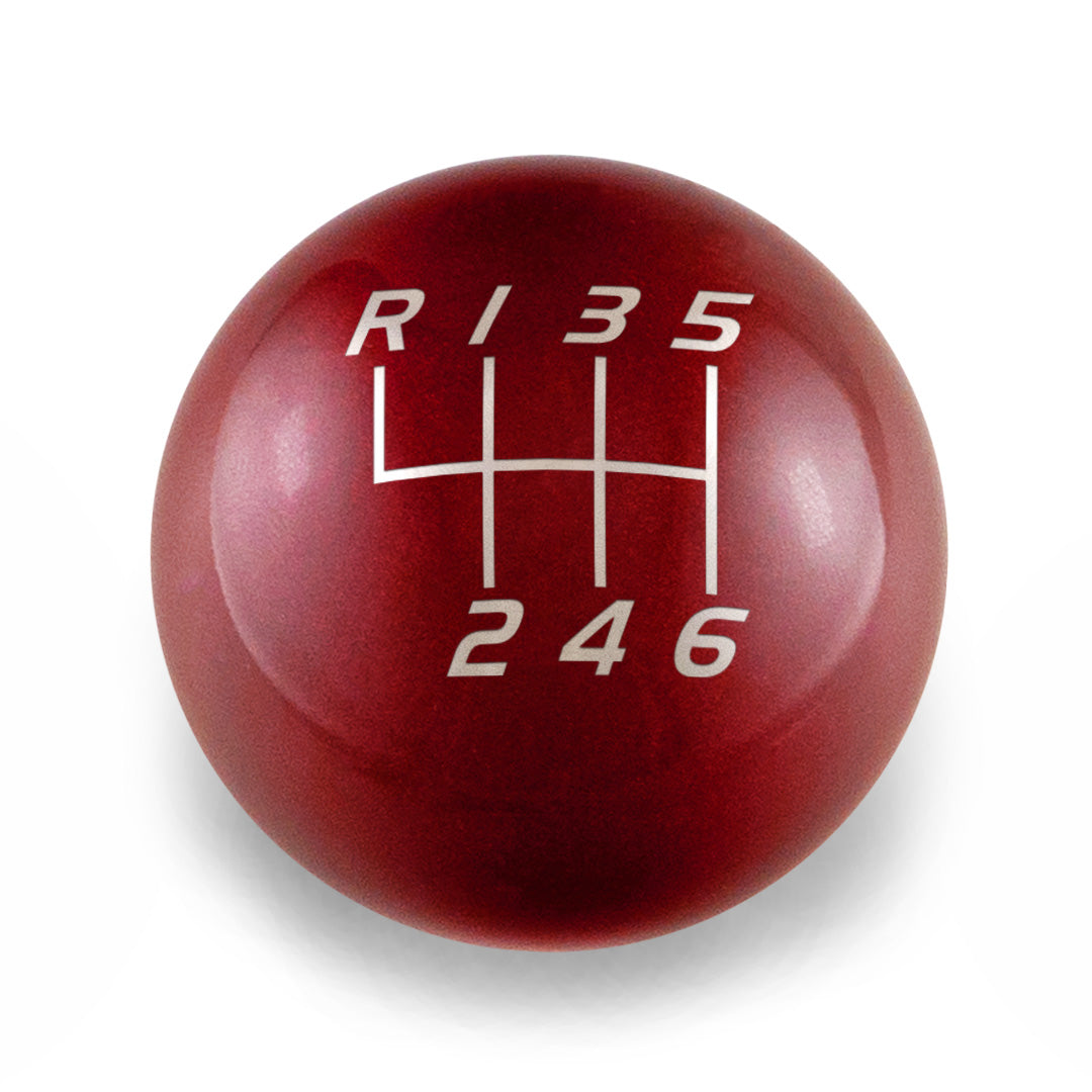 Billetworkz Weighted Shift Knob - 6 Speed Velocity Engraving - BRZ / FR-S / 86 2013-2021