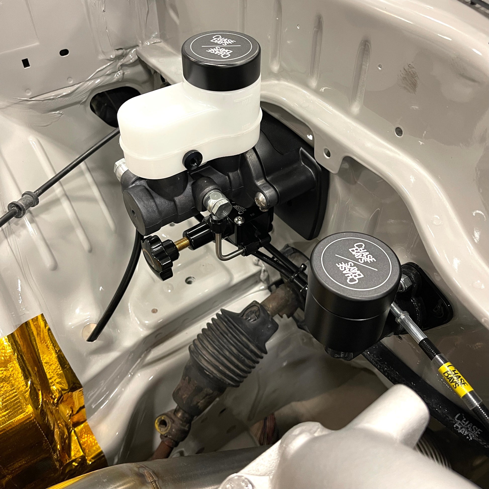 Chase Bays Dual Piston Brake Booster Delete with Bolt-On 6:1 Pedal Ratio Subaru WRX 02-07 | CB-DBBE-WRX