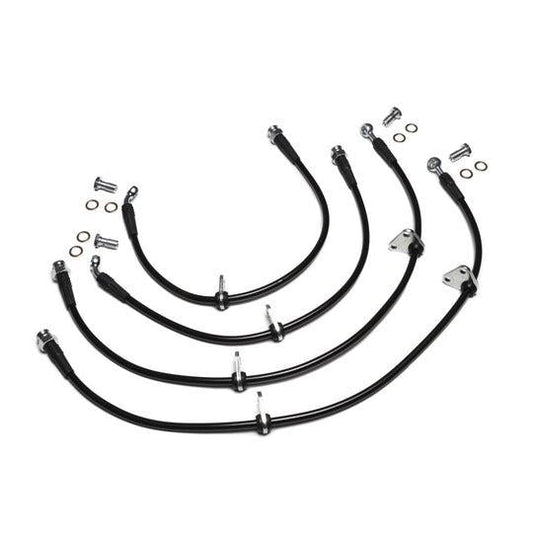 Chase Bays Caliper Brake Lines Front and Rear Set Subaru WRX 02-07 | CB-WRX-FW