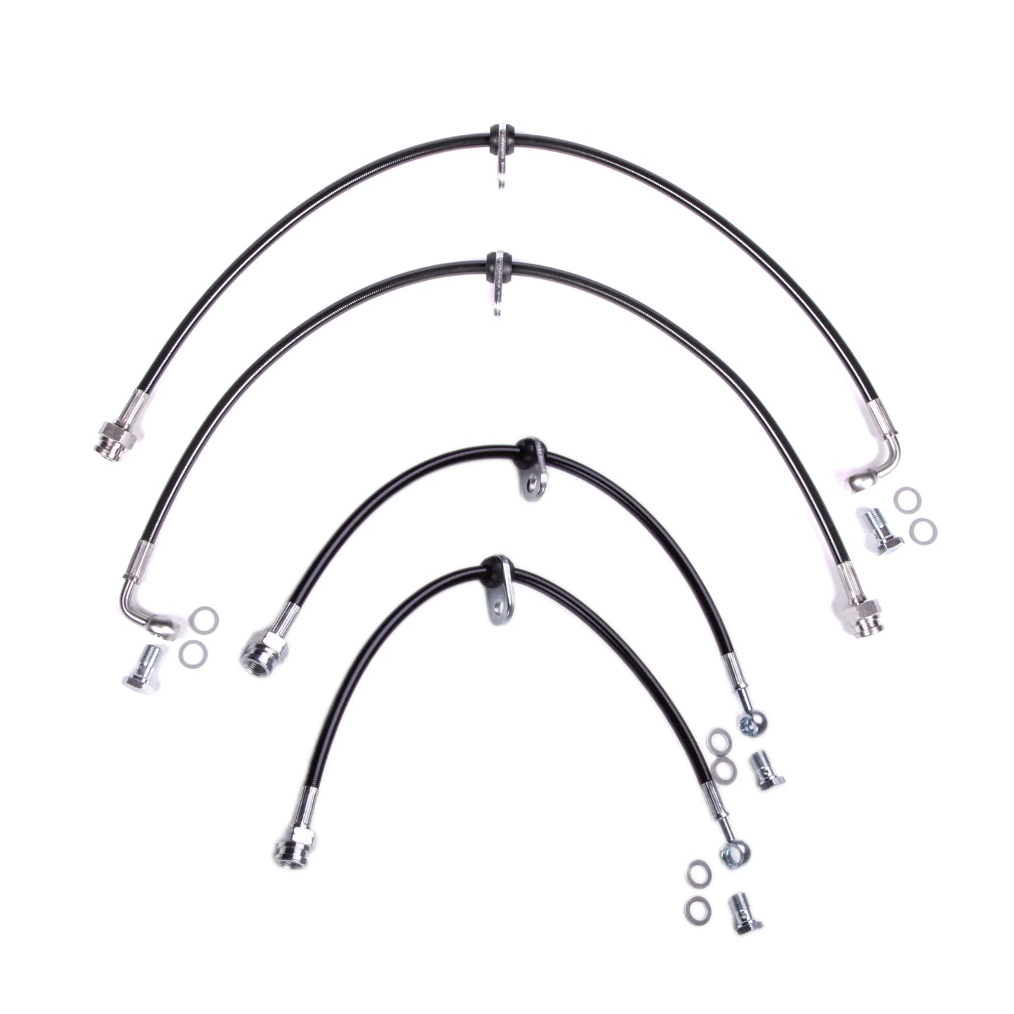 Chase Bays 2013+ Toyota 86/GR86 / Subaru BRZ Front Extended Caliper Brake Lines (Front Lines Only)