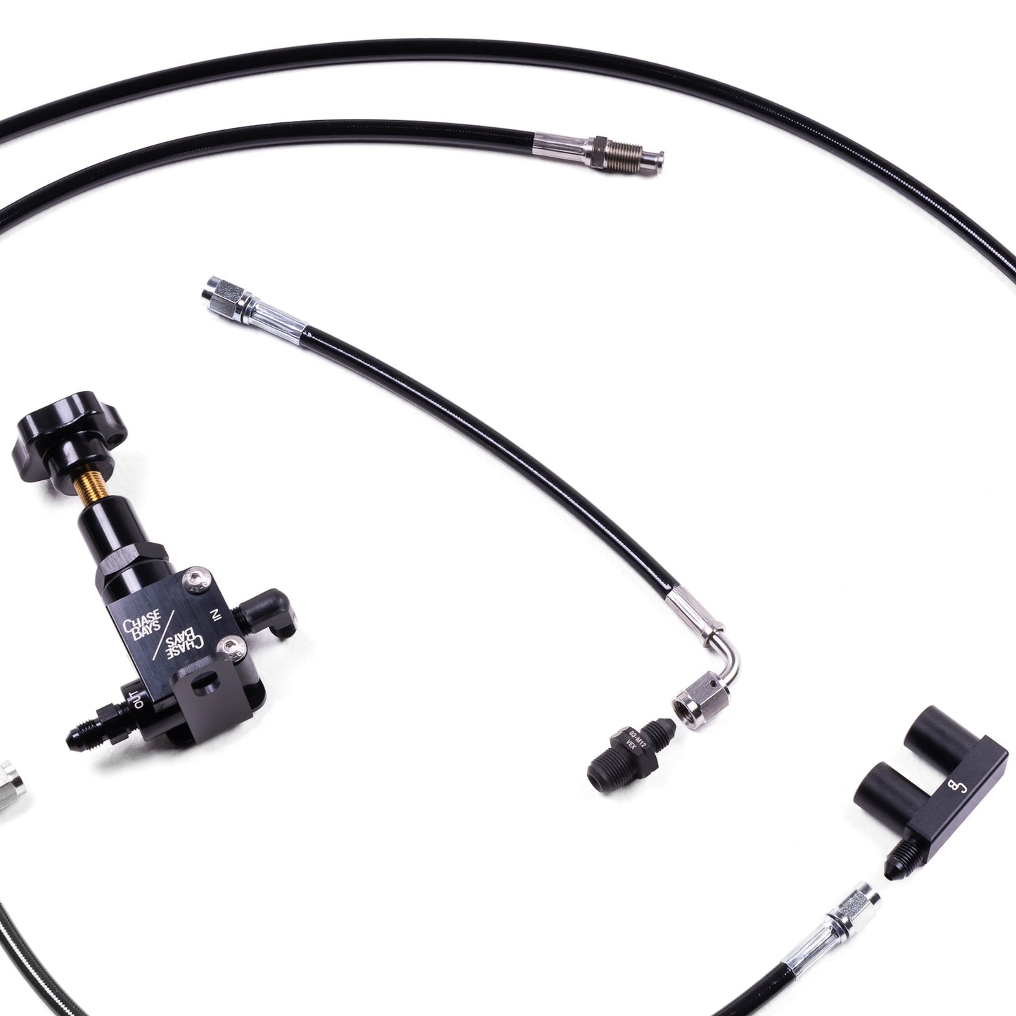 Chase Bays 2013+ Toyota 86/GR86/FR-S/Subaru BRZ (w/OEMC) Brake Line Relocation & ABS Delete Kit